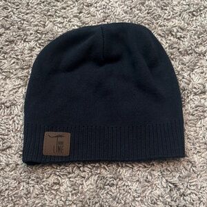 Nine Line Navy Ribbed Beanie with Logo Patch
